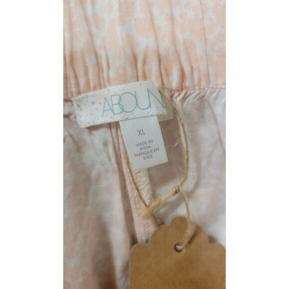 Abound A-Line Pink and White Mini Moo Print Pull On Mini Skirt - Picture 5 of 5